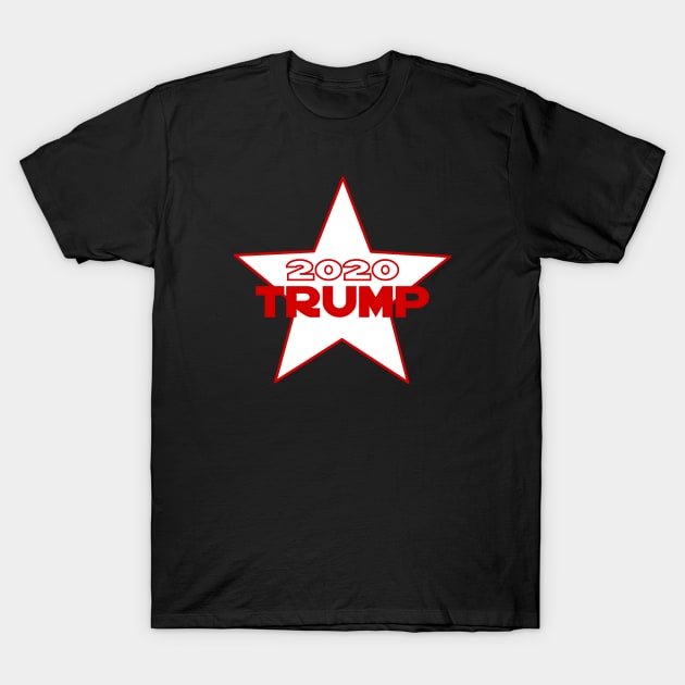 Trump 2020 Design for Republican Voters T-Shirt by etees0609